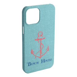 Chic Beach House iPhone Case - Plastic