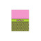Pink & Lime Green Leopard 11x14 - Canvas Print - Front View