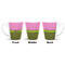 Pink & Lime Green Leopard 12 Oz Latte Mug - Approval