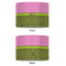 Pink & Lime Green Leopard 16" Drum Lampshade - APPROVAL (Fabric)