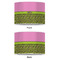 Pink & Lime Green Leopard 16" Drum Lampshade - APPROVAL (Poly Film)
