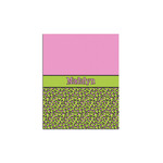 Pink & Lime Green Leopard Poster - Multiple Sizes (Personalized)