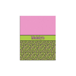 Pink & Lime Green Leopard Posters - Matte - 16x20 (Personalized)