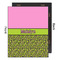 Pink & Lime Green Leopard 16x20 Wood Print - Front & Back View