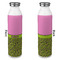 Pink & Lime Green Leopard 20oz Water Bottles - Full Print - Approval