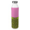 Pink & Lime Green Leopard 20oz Water Bottles - Full Print - Front/Main