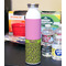 Pink & Lime Green Leopard 20oz Water Bottles - Full Print - In Context