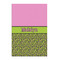 Pink & Lime Green Leopard 20x30 - Matte Poster - Front View