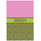 Pink & Lime Green Leopard 24x36 - Matte Poster - Front View