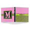Pink & Lime Green Leopard 3-Ring Binder Approval- 1in