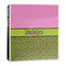 Pink & Lime Green Leopard 3-Ring Binder Main- 1in