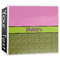Pink & Lime Green Leopard 3-Ring Binder Main- 3in