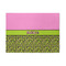 Pink & Lime Green Leopard 5'x7' Indoor Area Rugs - Main