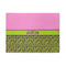 Pink & Lime Green Leopard Area Rug (Personalized)