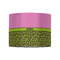 Pink & Lime Green Leopard 8" Drum Lampshade - FRONT (Fabric)