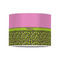 Pink & Lime Green Leopard 8" Drum Lampshade - FRONT (Poly Film)