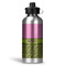 Pink & Lime Green Leopard Aluminum Water Bottle