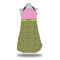 Pink & Lime Green Leopard Apron on Mannequin