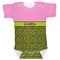 Pink & Lime Green Leopard Baby Bodysuit 3-6