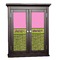 Pink & Lime Green Leopard Cabinet Decals