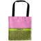 Pink & Lime Green Leopard Auto Back Seat Organizer Bag (Personalized)