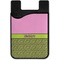 Pink & Lime Green Leopard Cell Phone Credit Card Holder
