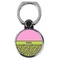 Pink & Lime Green Leopard Cell Phone Ring Stand & Holder (Personalized)