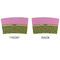 Pink & Lime Green Leopard Coffee Cup Sleeve - APPROVAL
