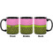 Pink & Lime Green Leopard Coffee Mug - 11 oz - Black APPROVAL