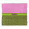 Pink & Lime Green Leopard Comforter - King - Front