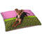 Pink & Lime Green Leopard Dog Bed - Small LIFESTYLE