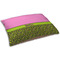 Pink & Lime Green Leopard Dog Beds - SMALL