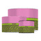 Pink & Lime Green Leopard Drum Lampshades - MAIN