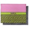 Pink & Lime Green Leopard Electronic Screen Wipe - Flat