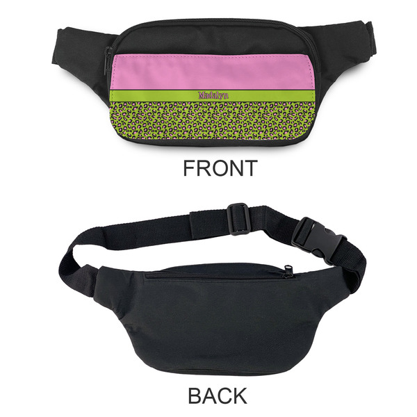 Pink & Lime Green Leopard Fanny Packs - APPROVAL