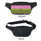 Pink & Lime Green Leopard Fanny Packs - APPROVAL