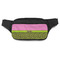 Pink & Lime Green Leopard Fanny Packs - FRONT