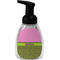 Pink & Lime Green Leopard Foam Soap Bottle - Black (Personalized)