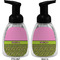 Pink & Lime Green Leopard Foam Soap Bottle (Front & Back)