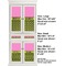 Pink & Lime Green Leopard Full Cabinet (Show Sizes)