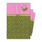 Pink & Lime Green Leopard Gift Bag (Personalized)