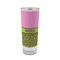 Pink & Lime Green Leopard Glass Shot Glass - 2oz - FRONT