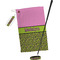 Pink & Lime Green Leopard Golf Gift Kit (Full Print)