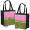 Pink & Lime Green Leopard Grocery Bag - Apvl