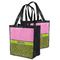 Pink & Lime Green Leopard Grocery Bag - MAIN