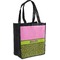 Pink & Lime Green Leopard Grocery Bag - Main