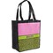 Pink & Lime Green Leopard Grocery Bag (Personalized)