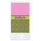 Pink & Lime Green Leopard Guest Napkin - Front View
