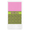 Pink & Lime Green Leopard Guest Paper Towels - Full Color (Personalized)