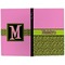 Pink & Lime Green Leopard Hard Cover Journal - Apvl